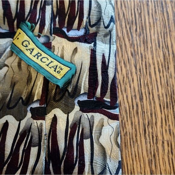 Jerry Garcia silk tie - Picture 3 of 4